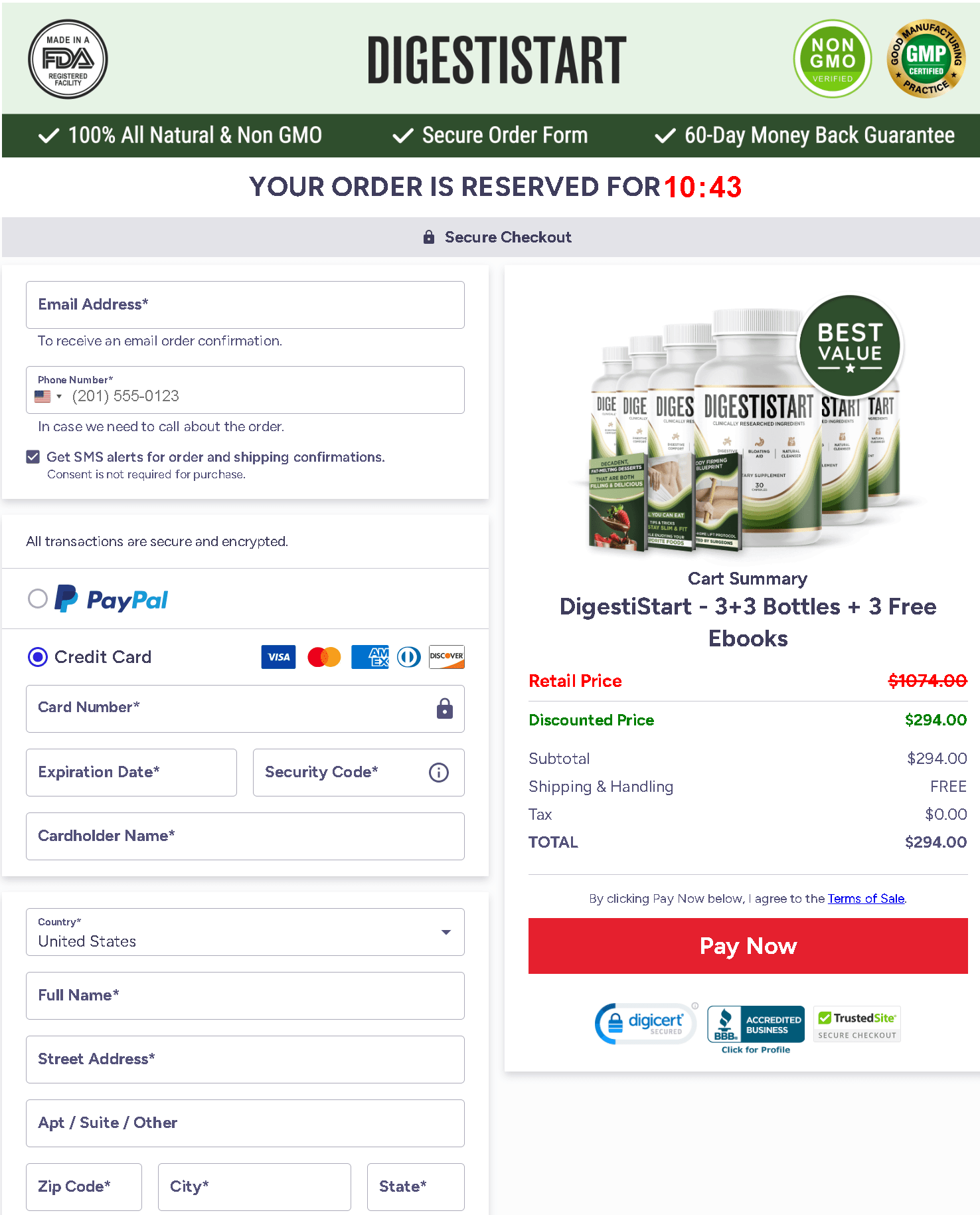 Digestistart-Secure-Checkout